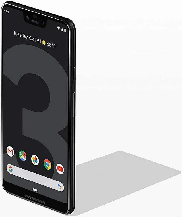 Alt view image 9 of 10 - Google Pixel 3 XL 128GB Unlocked GSM & CDMA 4G LTE Android Phone w/ 12.2MP Rear & Dual 8MP Front Camera - Just Black