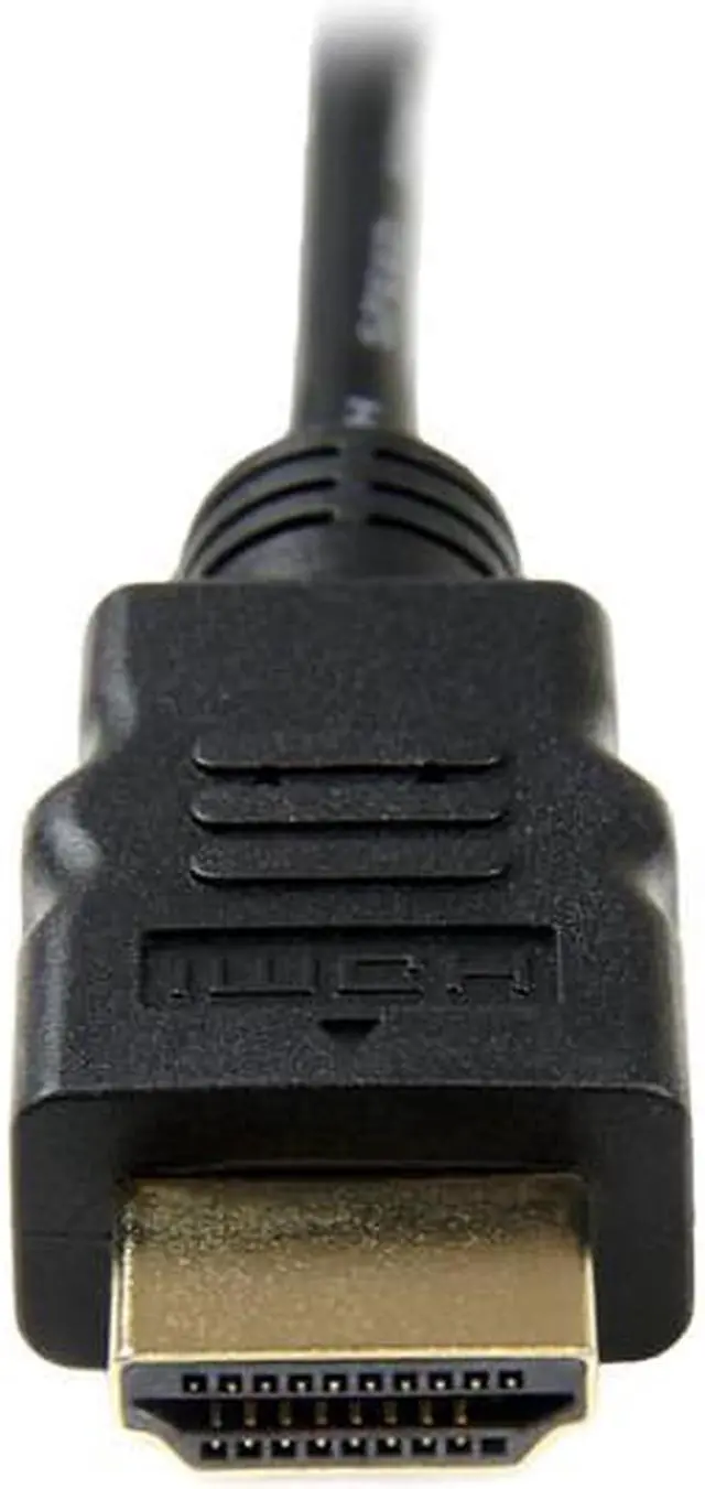 Alt view image 4 of 5 - 6 ft High Speed HDMI Cable with Ethernet - HDMI to HDMI Micro - M/M