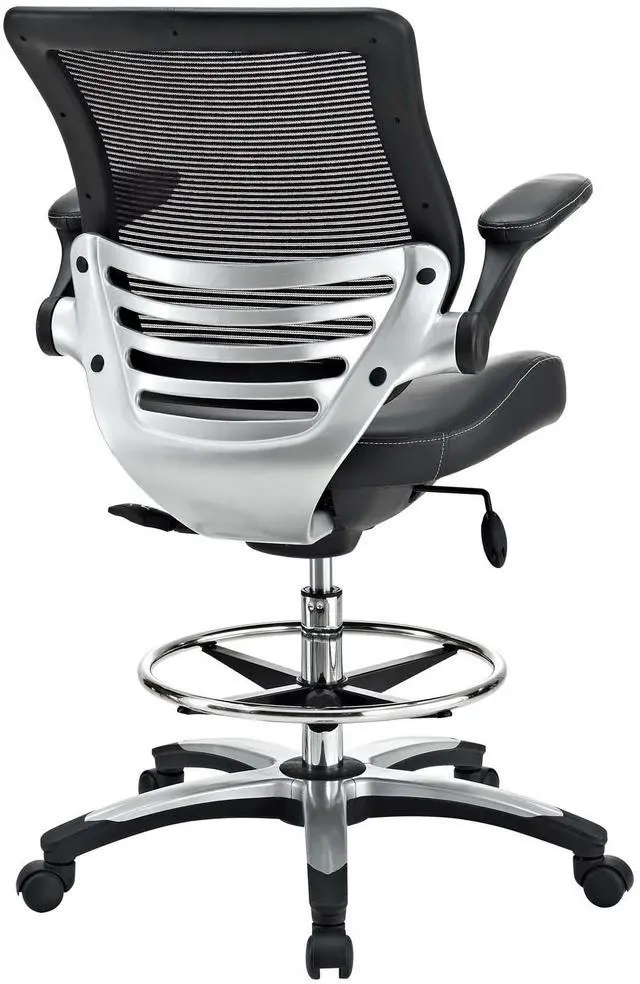 Alt view image 12 of 20 - Edge Drafting Chair in Black