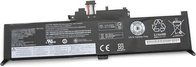 Main image of 15.2V 51Wh 01AV432 Battery for Lenovo ThinkPad Yoga 260 00HW026 00HW027
