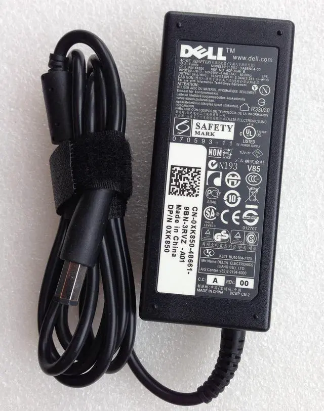 Alt view image 2 of 2 - 65W Original OEM AC Adapter Power Cord Charger for DELL Inspiron 1545 1318 PA-21
