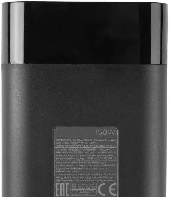 Alt view image 3 of 4 - 150W AC Charger for HP Zbook 15 G3 G4 G5,ZBook 15u G3 15v G5,ZBook Studio G3 G4 G5 x360 G5,Docking Station P5Q54AA P5Q54AA#ABA P5Q54AA#ABB P5Q58AA P5Q58AA#ABA P5Q58AA#ABB