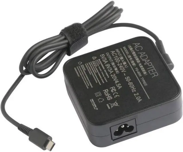 Alt view image 4 of 5 - 90W USB-C Charger for HP TPN-DA08 TPN-Q179 TPNDA08 TPNQ179 2PS54EA 923236-001 904082-003 904144-850 EliteBook Folio 1040 G4 Spectre 13-af000 15-bl000ng Spectre x360 15-bl000 15t-bl000 Wacom ADP-100PB