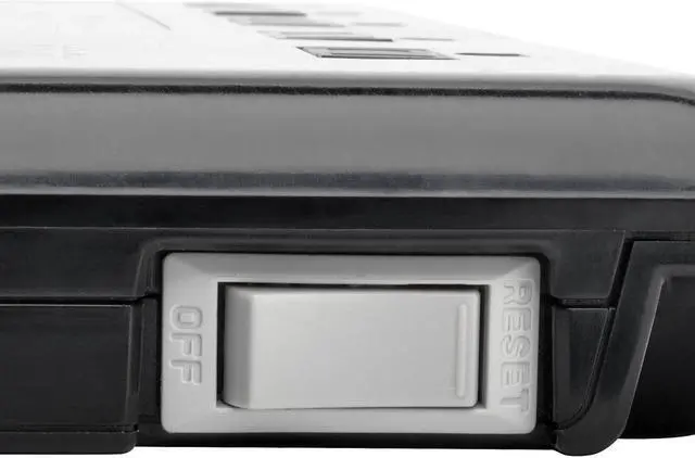 Alt view image 5 of 20 - Tripp Lite 10-Outlet Surge Protector Power Strip 6 ft. Cord 2880 Joules Black (TLP1006B)