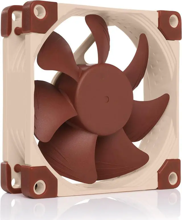 Alt view image 2 of 18 - noctua nf-a8 pwm, 4-pin premium quiet fan (80mm, brown)