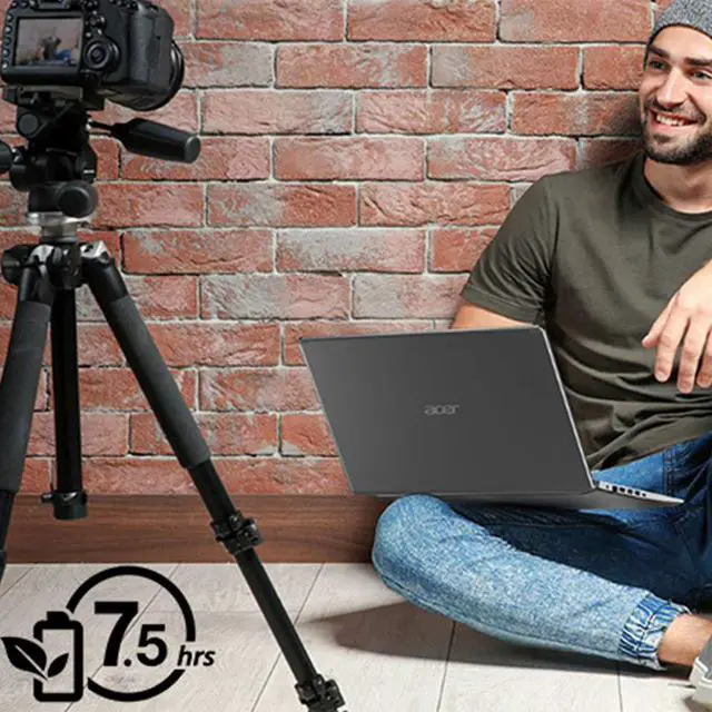Alt view image 11 of 19 - Acer Aspire 5 A515-43-R19L 15.6" Notebook - 1920 x 1080 - Ryzen 3 3200U - 4 GB RAM - 128 GB SSD - Pure Silver