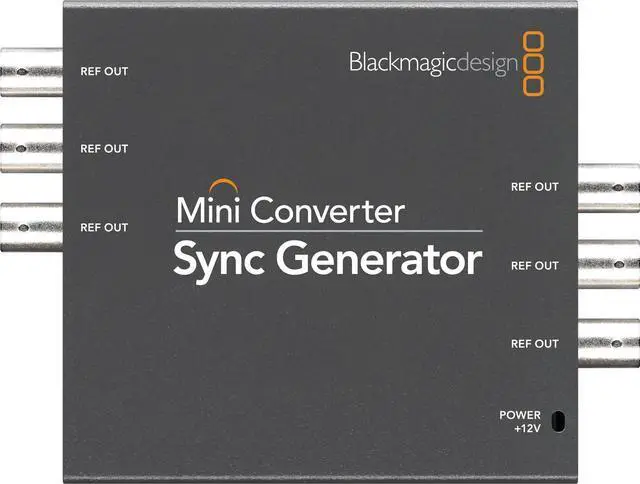 Alt view image 2 of 6 - Blackmagic Design Mini Converter Sync Generator (CONVMSYNC)