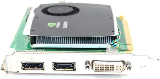 Alt view image 2 of 4 - 512MB Dell Video Card Quadro FX580 DVI and Dual Display Ports PCI Express x16 FH R784K - HOT ITEM THIS MONTH!!!