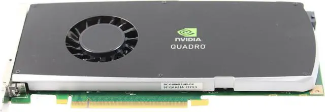 Alt view image 3 of 6 - Genuine Dell X9YDW T939K NVIDIA Quadro FX 3800 1 GB GDDR3 PCI-E PCI-Express 2.0 x16 DVI Dual DisplayPort Full Height Graphics Video Card Compatible Part Numbers: X9YDW T939K