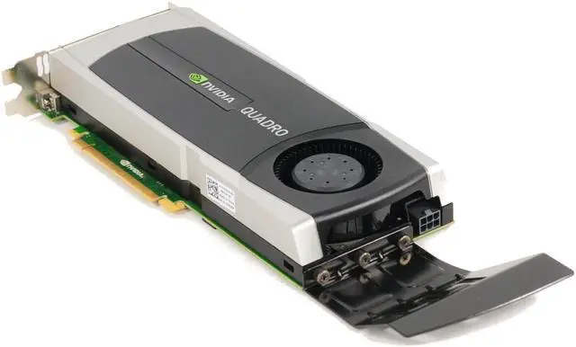 Alt view image 2 of 5 - Dell NVIDIA Quadro 5000 2.5GB GDDR5 PCIe 2.0 x16 Graphics Card