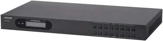 Alt view image 8 of 20 - Monoprice Blackbird 4K 8x8 HDMI Matrix Switch with HDMI 2.0, Supports HDR, 18Gbps, 4K@60Hz YCbCr 4:4:4, 8 S/PDIF Outputs, HDCP 2.2