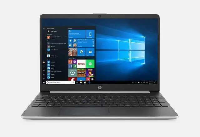 Alt view image 5 of 10 - 2020 HP 15 15.6" HD Touchscreen Premium Laptop - 10th Gen Intel Core i5-1035G1, 16GB DDR4, 512GB SSD, USB Type-C, HDMI, Windows 10 - Silver