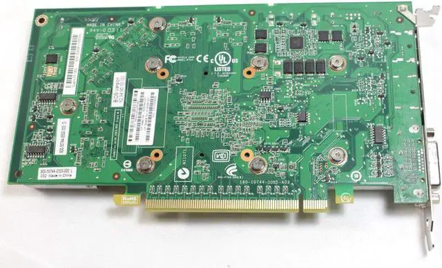 Alt view image 5 of 7 - 768MB Dell nVIDIA Quadro FX 1800 Video GDDR3 PCI-E P418M Graphics Card FX1800