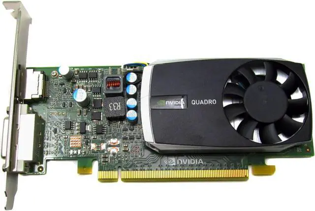 Alt view image 3 of 3 - 0PWG0F DELL NVIDIA Quadro 600 w/1GB PCIe x16 Graphics Card