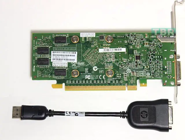 Alt view image 4 of 4 - nVidia Quadro 600 1GB DDR3 PCI-E x16 Video Card Dell 5YGHK