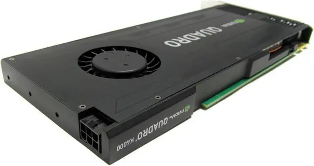 Alt view image 3 of 3 - Nvidia Quadro K4000 3GB GDDR5 PCIe 2.0 x16 Dual DisplayPort DVI-I Graphics Card Dell CN3GX
