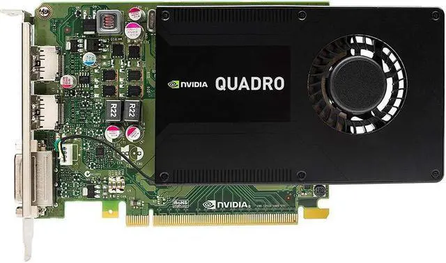 Main image of Dell Nvidia Quadro K2200 4GB GDDR5 Dual DisplayPort + 1x DVI PCI-e Video Card GMNNC (Renewed)