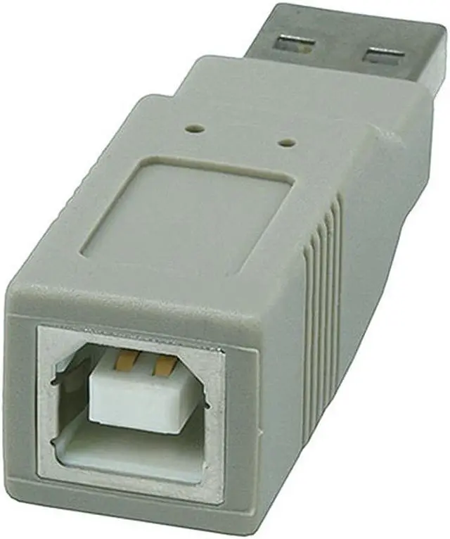 Alt view image 8 of 11 - Monoprice Inc. Usb 2.0 A Male/B Female Adaptor