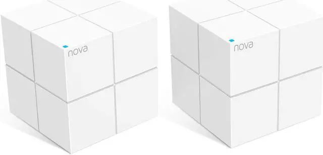 Alt view image 9 of 20 - Tenda Nova MW6 (2-pack) Whole Home Mesh Wi-Fi System Coverage Up to 4,000 sq. ft, 2-4 bedrooms, Plug and Play, Works with Alexa, Parental Controls, 2 x Gigabit Ports / Unit