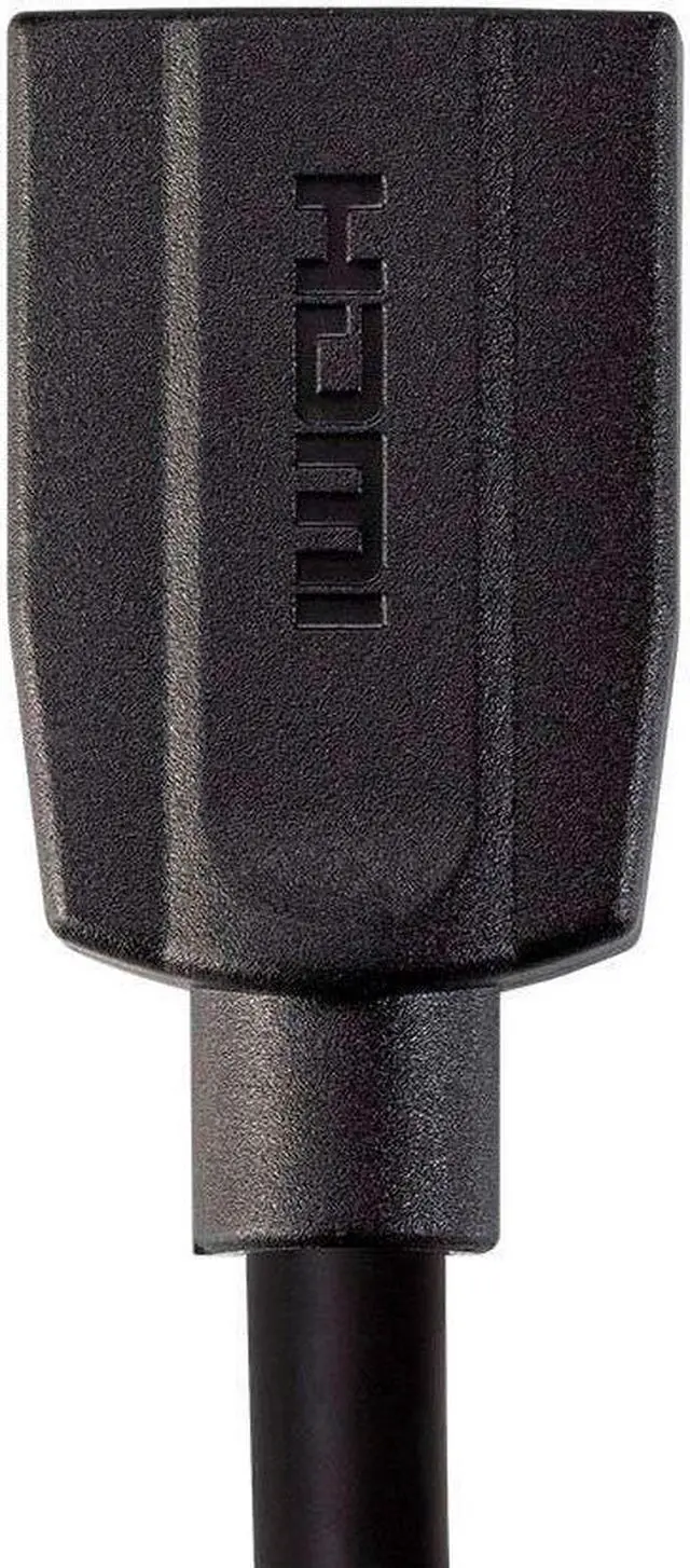 Alt view image 11 of 18 - Monoprice High Speed HDMI Extension Cable - 3 Feet - Black, 48Gbps, Ultra 8K, Dynamic HDR, eARC - DynamicView Series