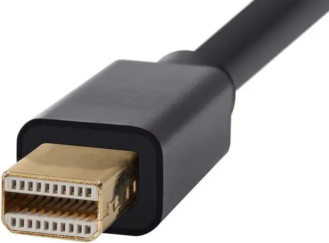 Alt view image 18 of 20 - Monoprice Mini DisplayPort 1.2a to HDTV Cable - 6 Feet - Black | Supports Up to 4K Resolution And 3D Video - Select Series