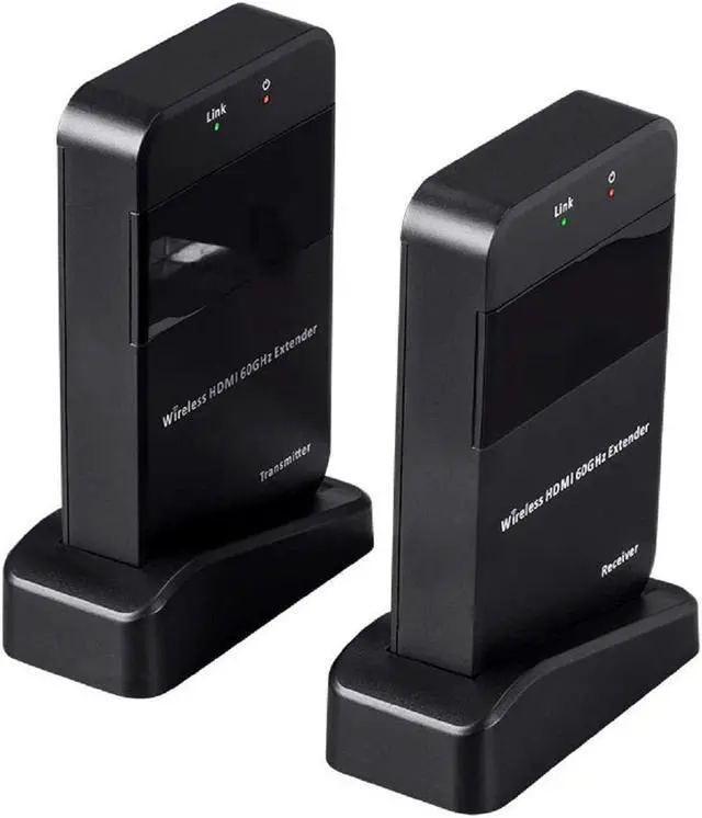 Alt view image 8 of 20 - Monoprice Blackbird Pro WiHD 60GHz Uncompressed Wireless Professional HDMI Extender, 30 meter range