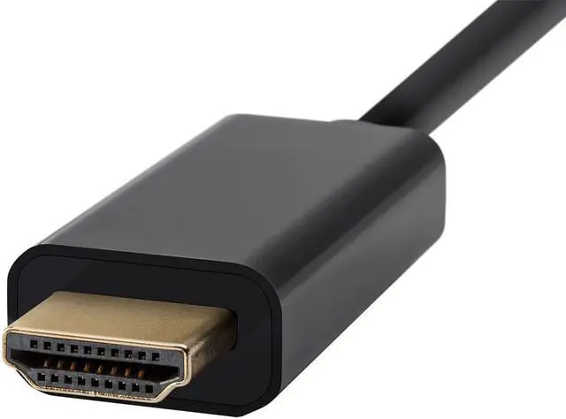 Alt view image 17 of 20 - Monoprice Mini DisplayPort 1.2a to HDTV Cable - 6 Feet - Black | Supports Up to 4K Resolution And 3D Video - Select Series