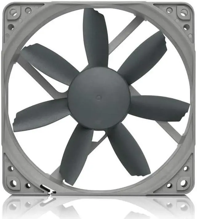 Alt view image 2 of 4 - Noctua NF-S12B redux-700, Ultra Quiet Silent Fan, 3-Pin, 700 RPM (120mm, Grey)
