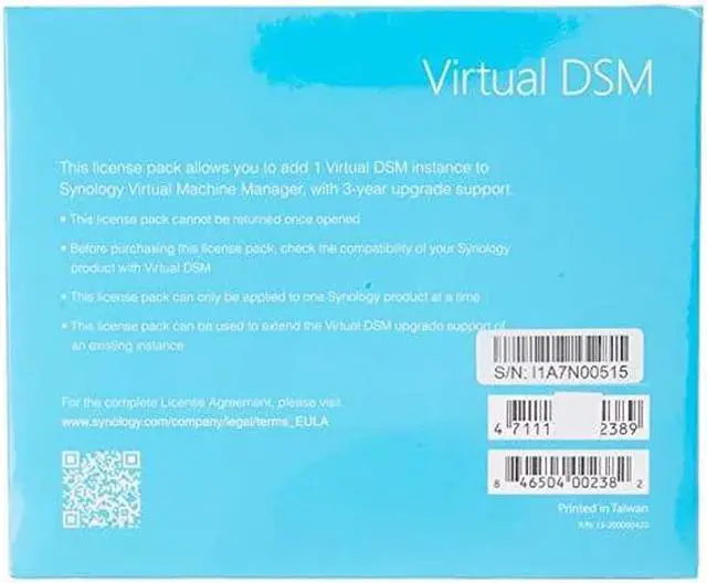 Alt view image 4 of 8 - 1PK SYNOLOGY VIRT DSM LIC