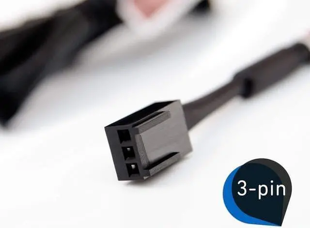 Alt view image 4 of 4 - Noctua NF-S12B redux-700, Ultra Quiet Silent Fan, 3-Pin, 700 RPM (120mm, Grey)