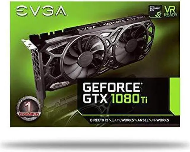 Alt view image 6 of 7 - EVGA GeForce GTX 1080 Ti SC Black Edition Gaming, 11GB GDDR5X, iCX Cooler & LED, Optimized Airflow Design, Interlaced Pin Fin Graphics Card 11G-P4-6393-KR (Renewed)