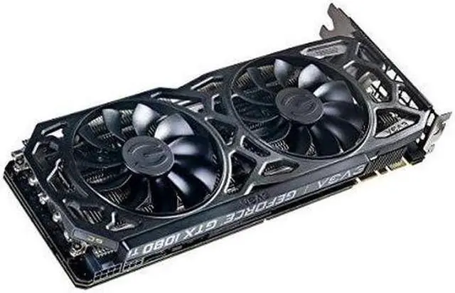 Alt view image 2 of 7 - EVGA GeForce GTX 1080 Ti SC Black Edition Gaming, 11GB GDDR5X, iCX Cooler & LED, Optimized Airflow Design, Interlaced Pin Fin Graphics Card 11G-P4-6393-KR (Renewed)