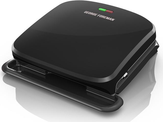 George Foreman 4 Serving Electric Indoor Grill and Panini Press