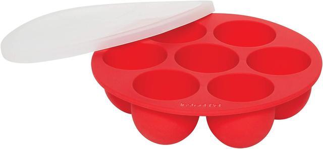  Instant Pot - 5252242 Instant Pot Official Silicone Egg Bites  Pan with Lid, Compatible with 6-quart and 8-quart cookers, Red : Home &  Kitchen