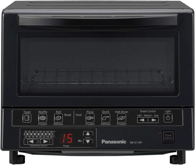 Panasonic 4-Slice White Convection Toaster Oven (1300-Watt) in the Toaster  Ovens department at