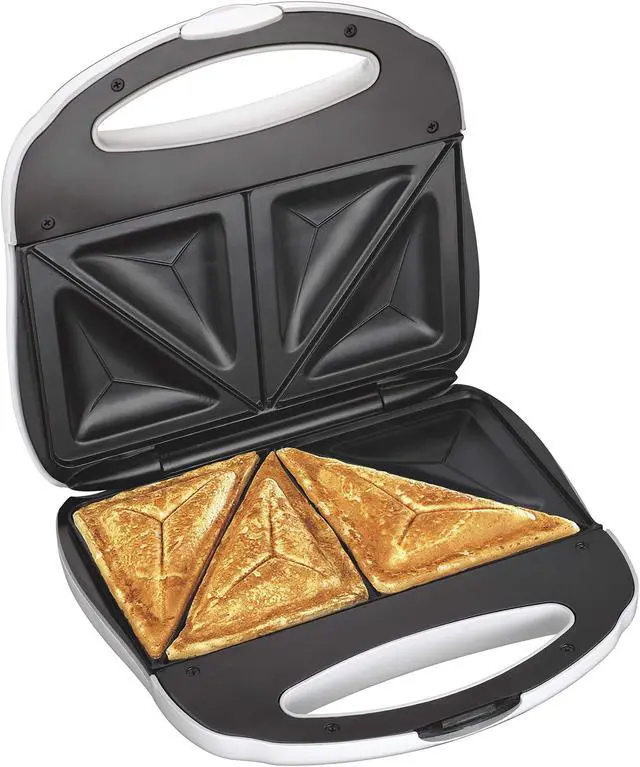 Main image of Proctor Silex Sandwich Toaster, Omelet And Turnover Maker, White (25408Y)
