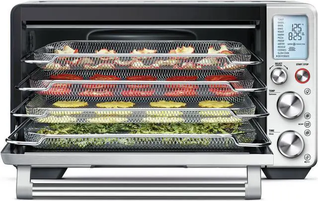 Alt view image 3 of 6 - Breville BOV900BSS Smart Oven Air Convection and Air Fry Countertop Oven, Brushed Stainless Steel
