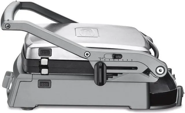Alt view image 3 of 6 - Cuisinart GR-150P1 GR-150 Griddler Deluxe, Brushed Stainless