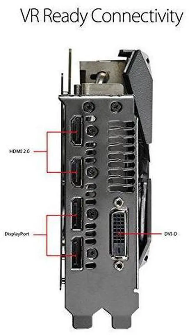 Alt view image 5 of 6 - ASUS ROG Strix GeForce GTX 1070 Ti 8GB GDDR5 Advanced Edition VR Ready DP HDMI DVI Gaming Graphics Card (ROG-STRIX-GTX1070TI-A8G-GAMING)