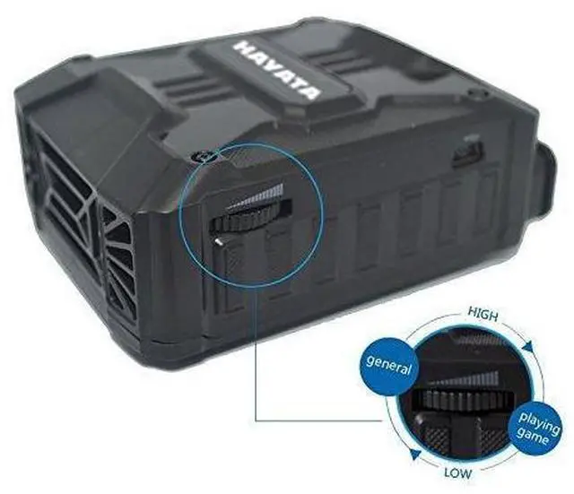 Alt view image 3 of 7 - HAYATA [Best Laptop Cooler] LPC-03 Air Extracting Laptop Cooling with Vacuum Fan - USB Powered, Wind Control, Quiet Operation, Ultra-portable Radiators,CPU Cooler, Fan Heat Sink for Notebook, Laptop