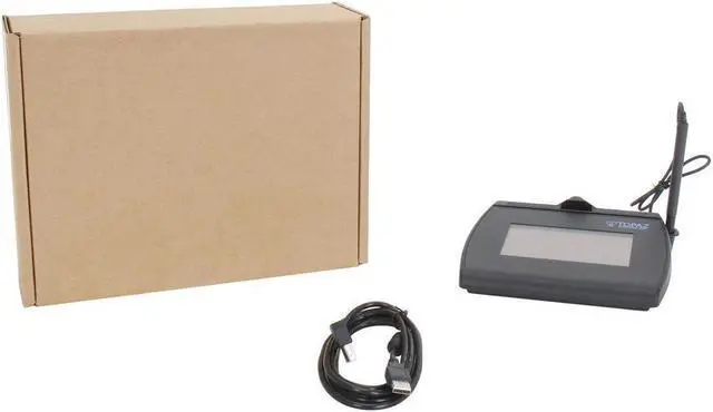 Alt view image 6 of 6 - Topaz T-LBK755-BHSB-R SignatureGem LCD 4x3 Signature Capture Pad