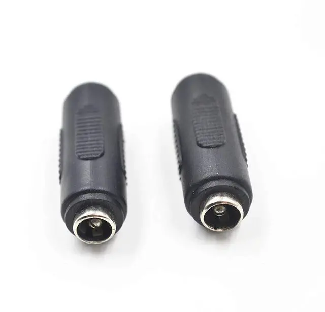 Alt view image 3 of 3 - Siren DC Female to Female Coupler,6pack 2.1mm X 5.5mm Dc Power Cable Female to Female Coupler DC Power Male Female Jack Adapter, 2.1mmx5.5mm Connector for CCTV Camera (6pack, Female-Female)