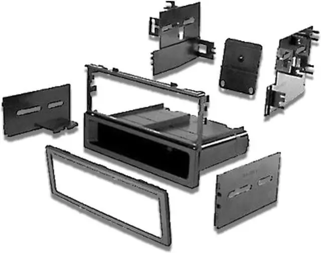Main image of Car Stereo Double DIN Radio Dash Stereo Mounting Installation Trim Bezel Kit
