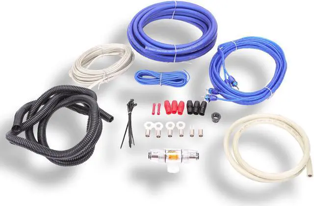 Alt view image 3 of 11 - Stinger SS1200XS 4GA Copper 1200W Complete Wiring Kit