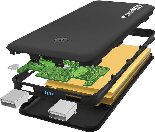 Alt view image 4 of 5 - Tzumi - PocketJuice Endurance 10000 mAh Portable Charger - Black