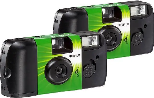 Alt view image 5 of 16 - Fujifilm - QuickSnap Disposable Film Camera (2-Pack) - Green