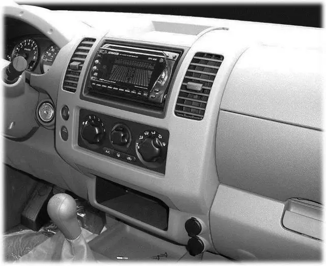Alt view image 2 of 10 - Metra - Dash Kit for Select Nissan and Suzuki Vehicles - Black