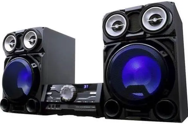 Alt view image 2 of 15 - Toshiba - 800W Mini Component System - Black