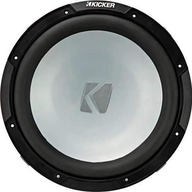 Alt view image 2 of 7 - KICKER - KM 10" Single-Voice-Coil 4-Ohm Subwoofer - Charcoal