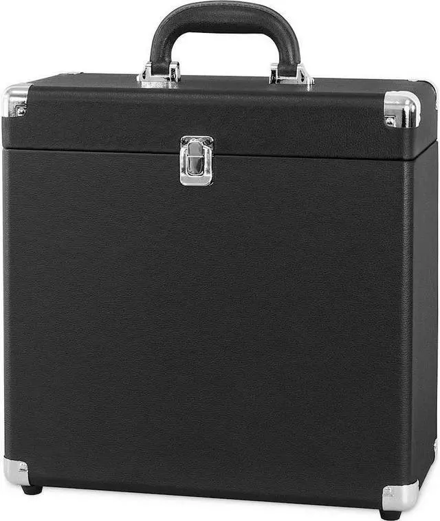 Alt view image 2 of 9 - Victrola - Storage Case for Vinyl Turntable Records - Black